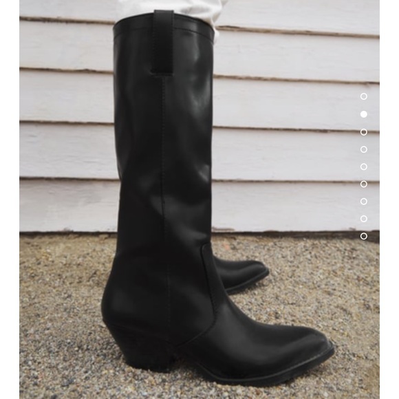NWT Zara cowboy boots - Picture 3 of 4